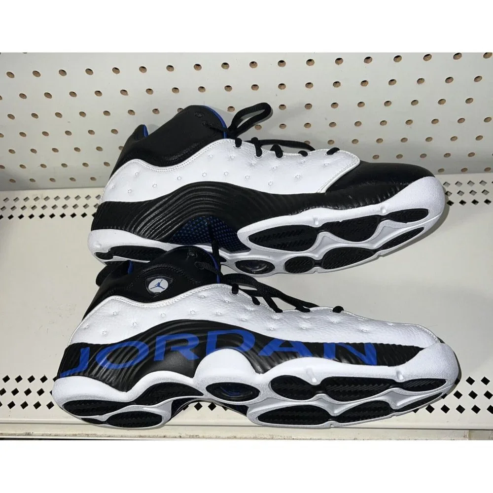 Jordan Jumpman Team 2 White Black Game Royal Mens Basketball Shoes Size 11